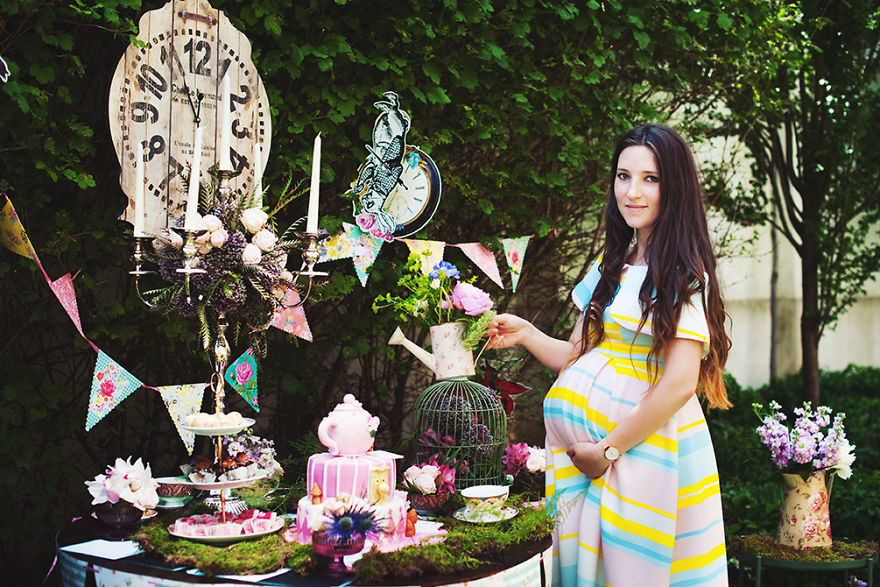 Alice In Wonderland Baby Shower
