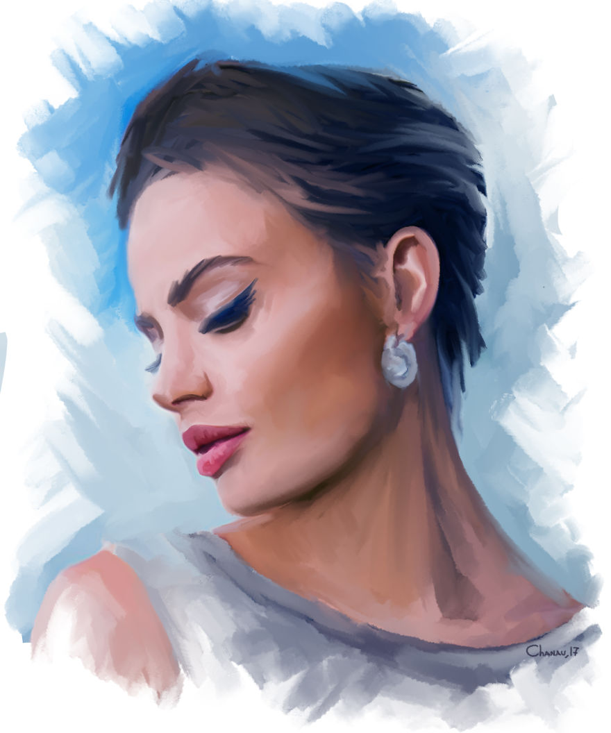 I Create Digital Portraits