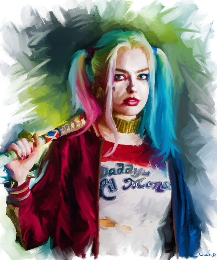 I Create Digital Portraits