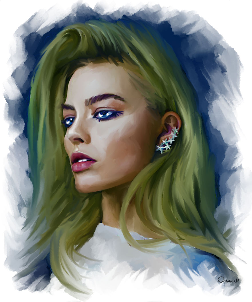 I Create Digital Portraits