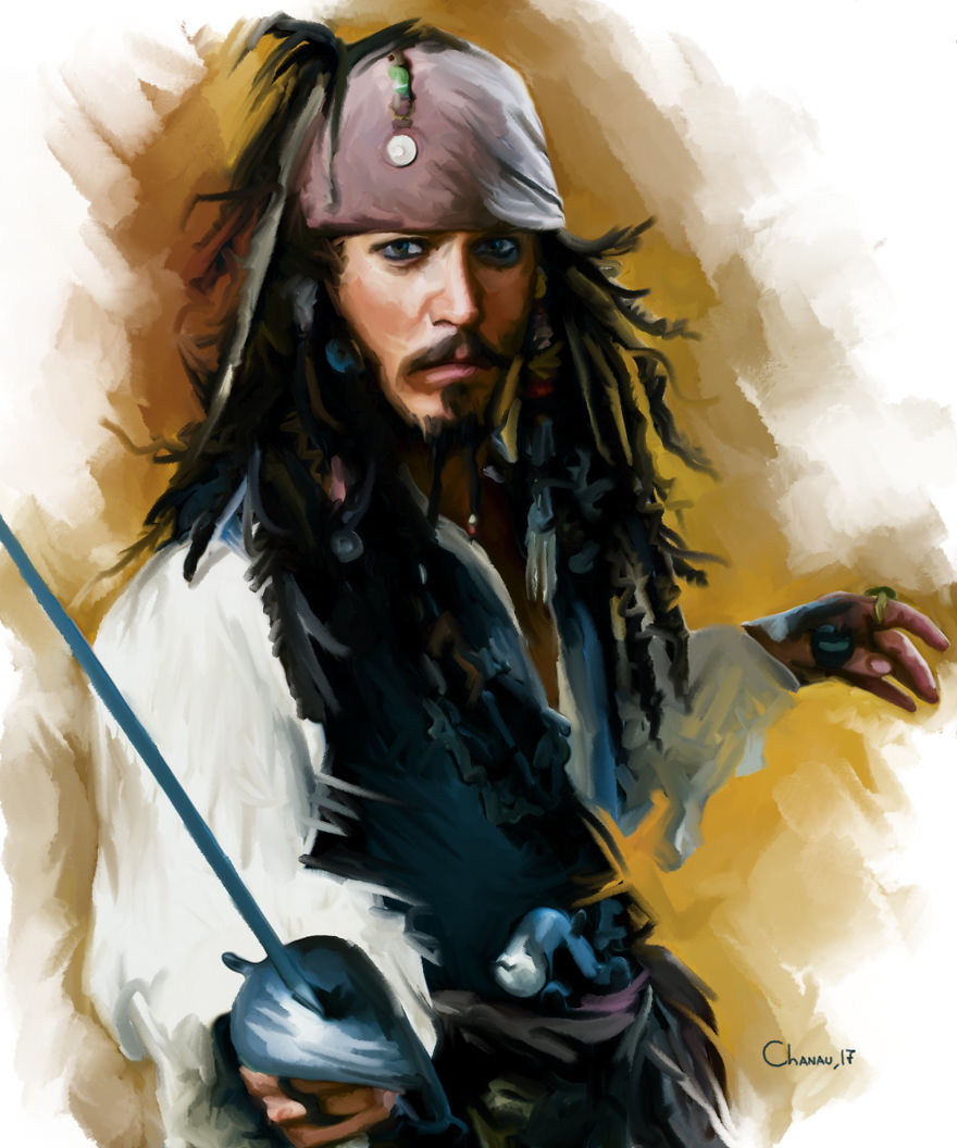 I Create Digital Portraits