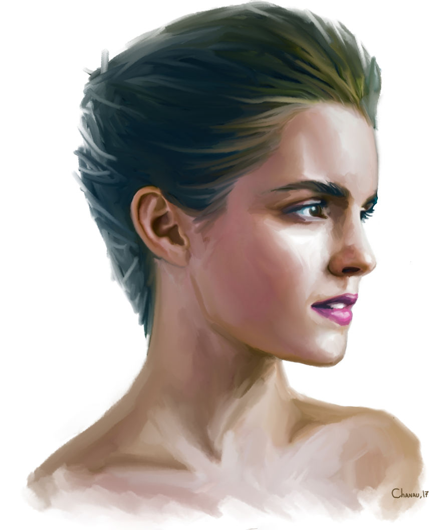 I Create Digital Portraits