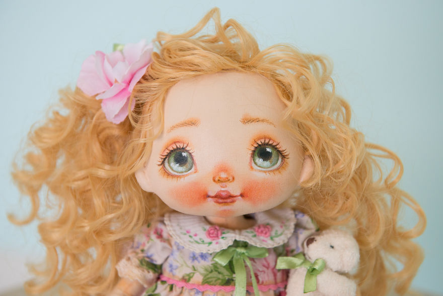 I Create One-of-a-kind Dolls By Sewing Them And Handpainting Their Faces (part 2)