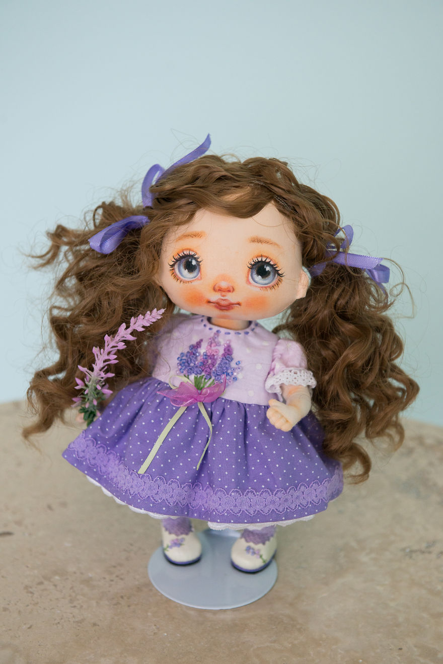 I Create One-of-a-kind Dolls By Sewing Them And Handpainting Their Faces (part 2)