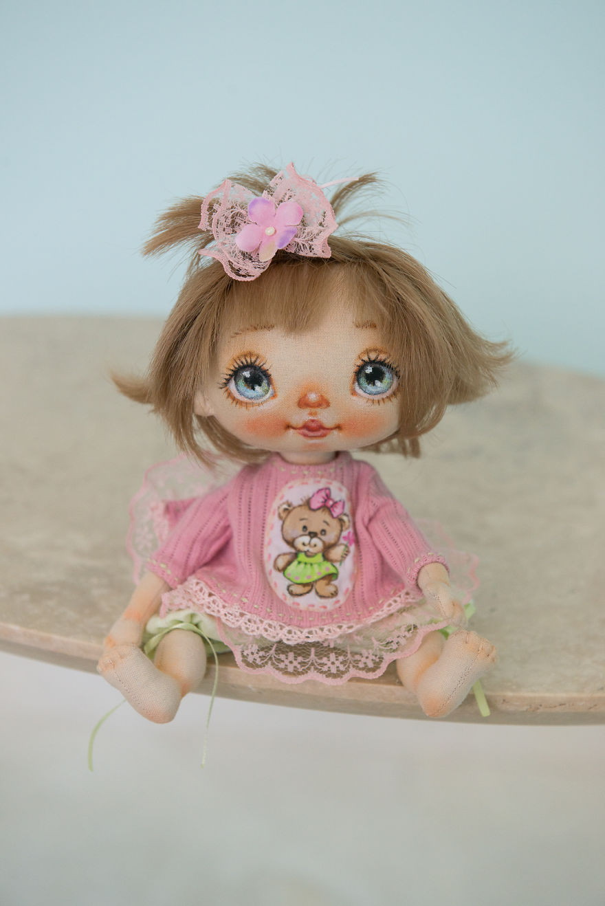 I Create One-of-a-kind Dolls By Sewing Them And Handpainting Their Faces (part 2)