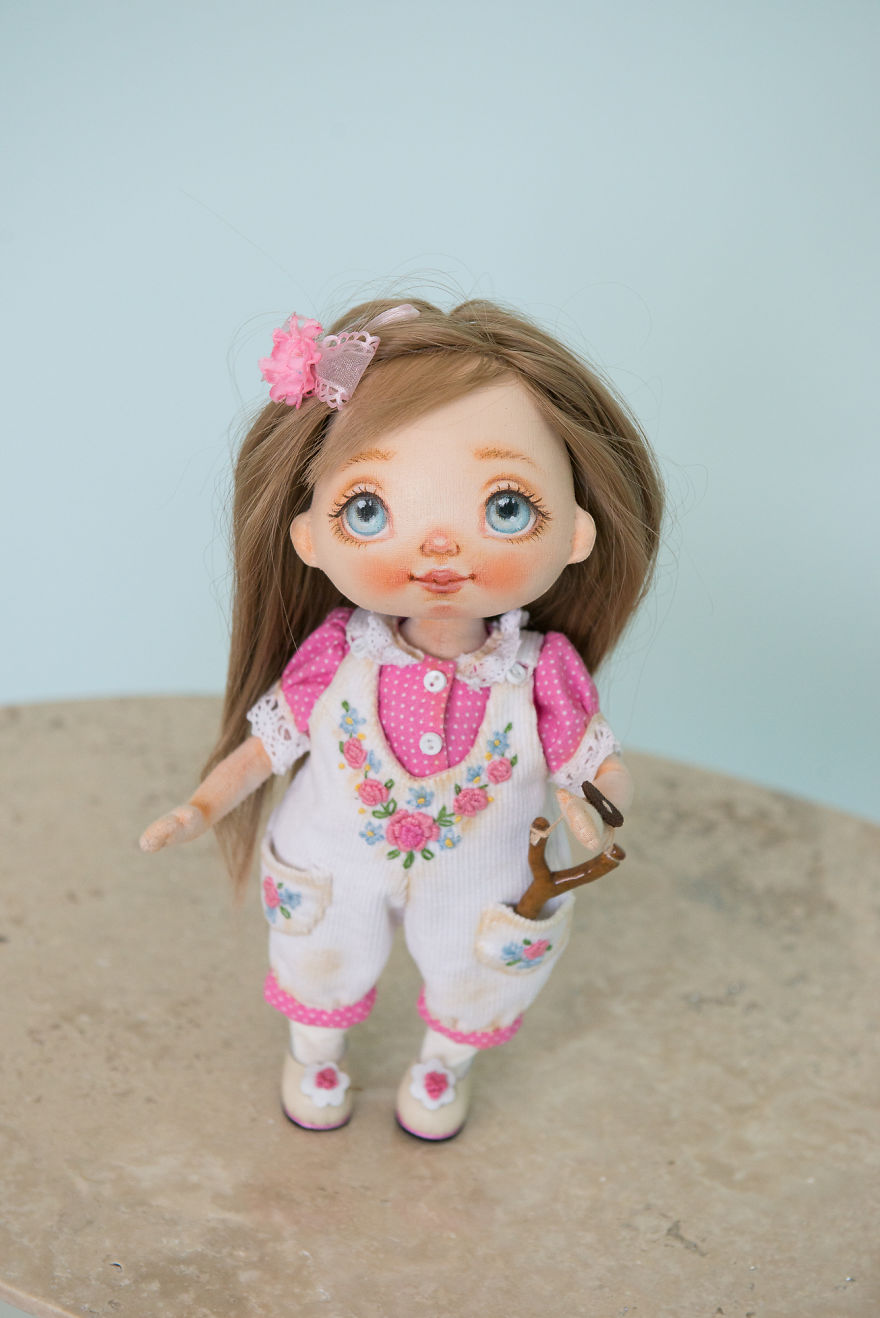 I Create One-of-a-kind Dolls By Sewing Them And Handpainting Their Faces (part 2)