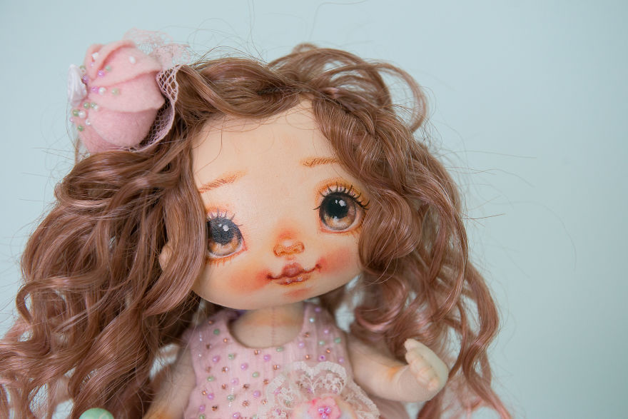 I Create One-of-a-kind Dolls By Sewing Them And Handpainting Their Faces (part 2)