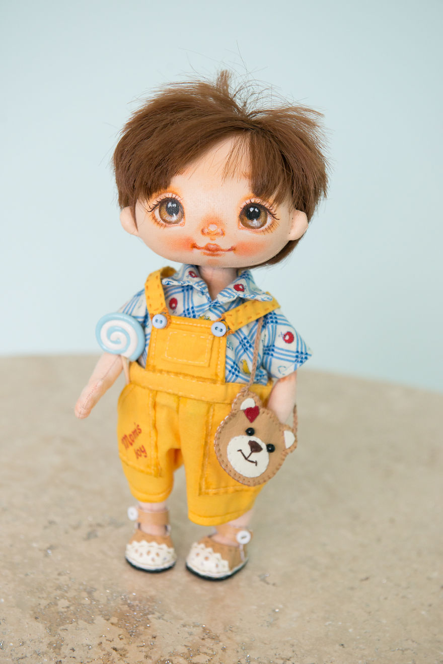 I Create One-of-a-kind Dolls By Sewing Them And Handpainting Their Faces (part 2)