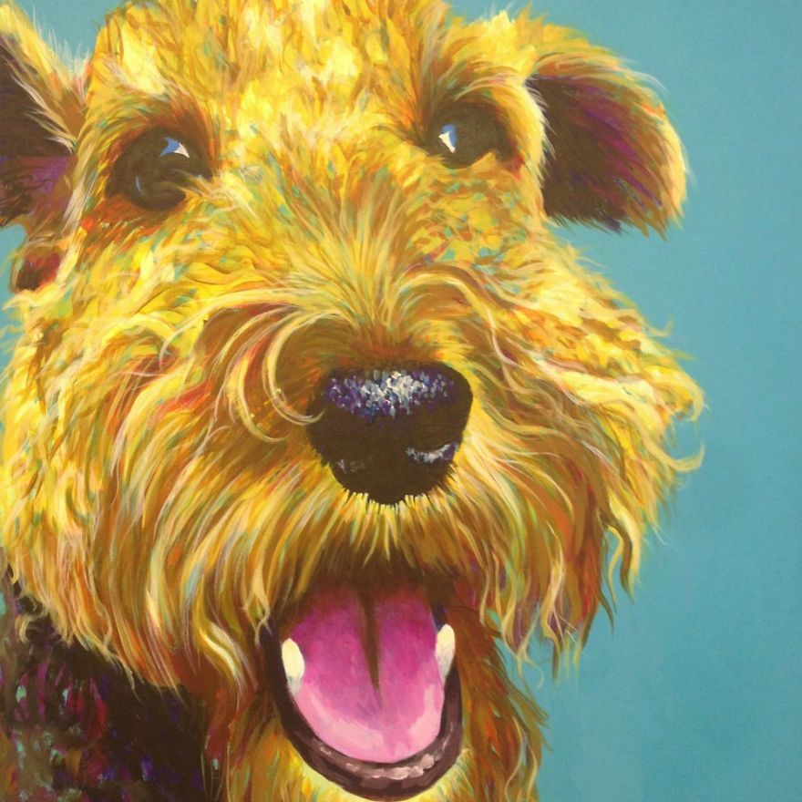These Stunning Pet Portraits Are Painted From The Pet Owners Phone Photos! These Stunning Pet Portraits Are Painted From The Pet Owners Phone Photos!