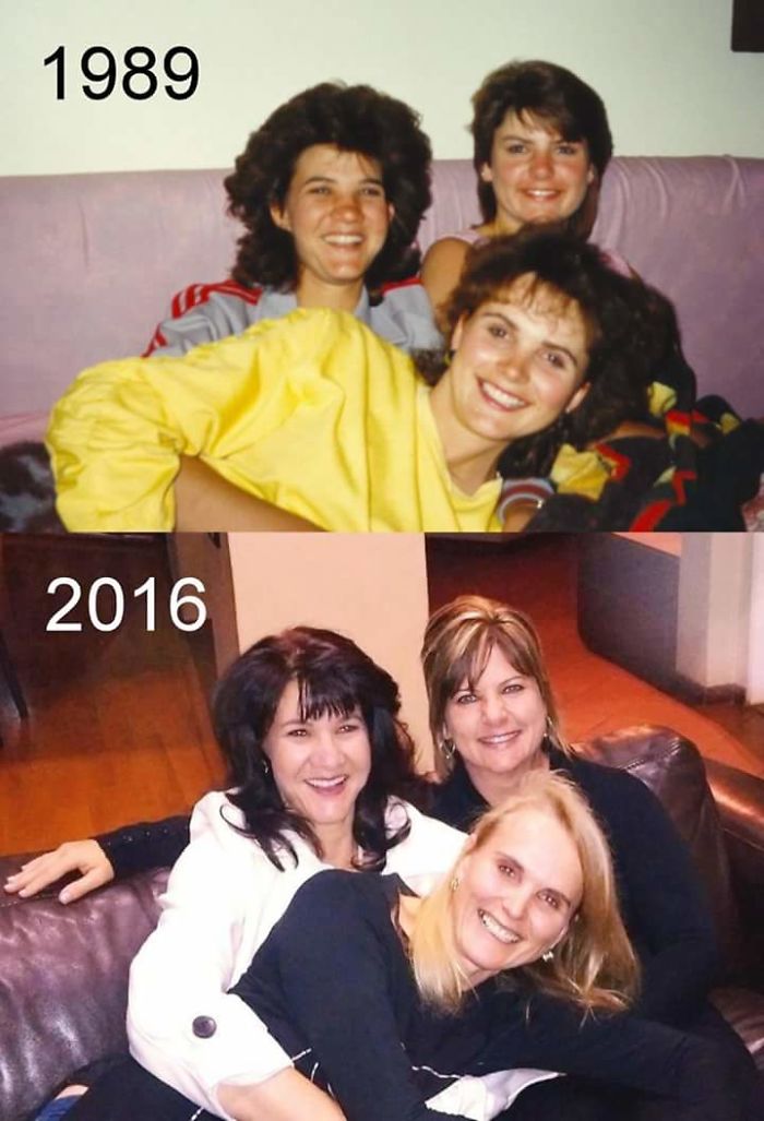 Lost Contact And Found Each Other Again Last Year.