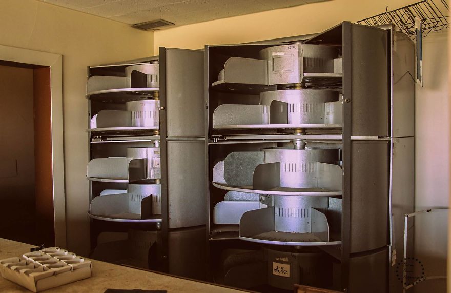 Hospital At Abandoned Cold War Afb In Montana