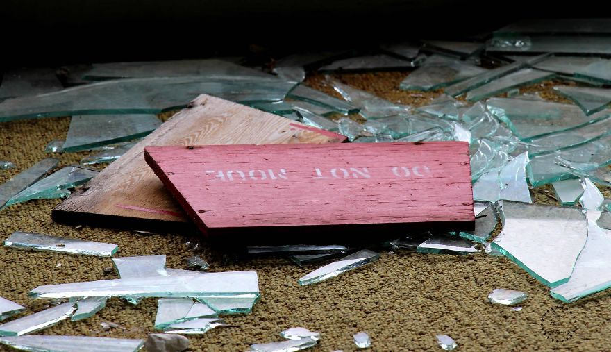 Hospital At Abandoned Cold War Afb In Montana