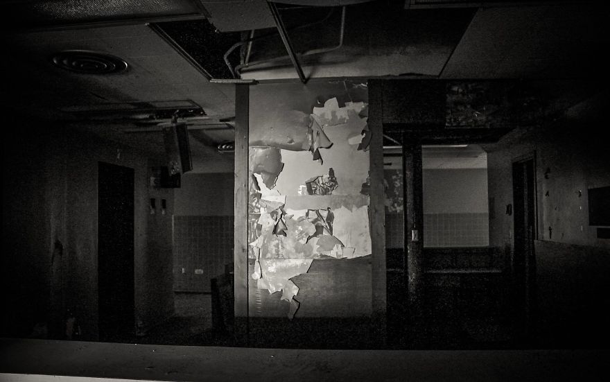 Hospital At Abandoned Cold War Afb In Montana Hospital At Abandoned Cold War Afb In Montana