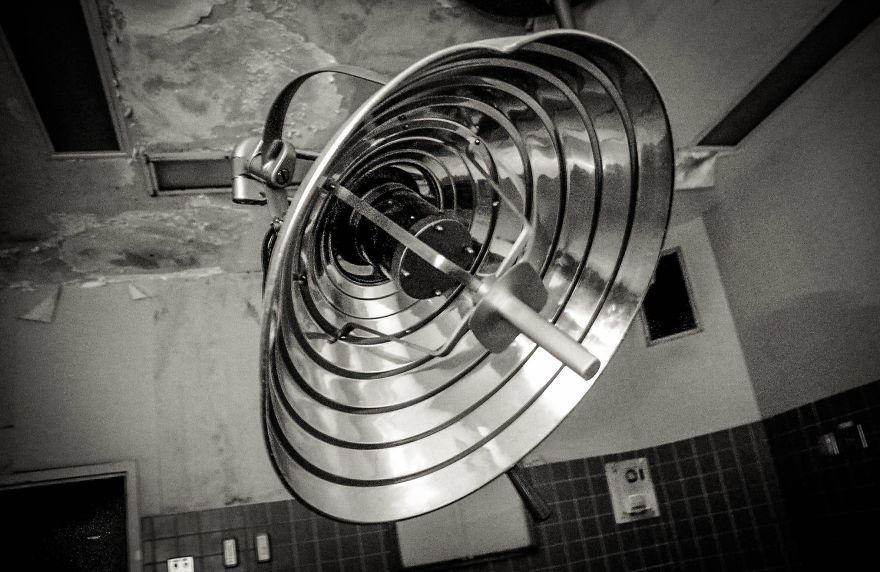 Hospital At Abandoned Cold War Afb In Montana