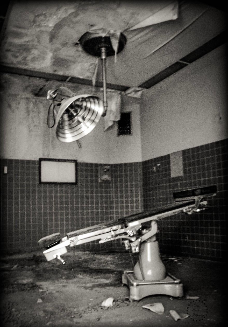 Hospital At Abandoned Cold War Afb In Montana