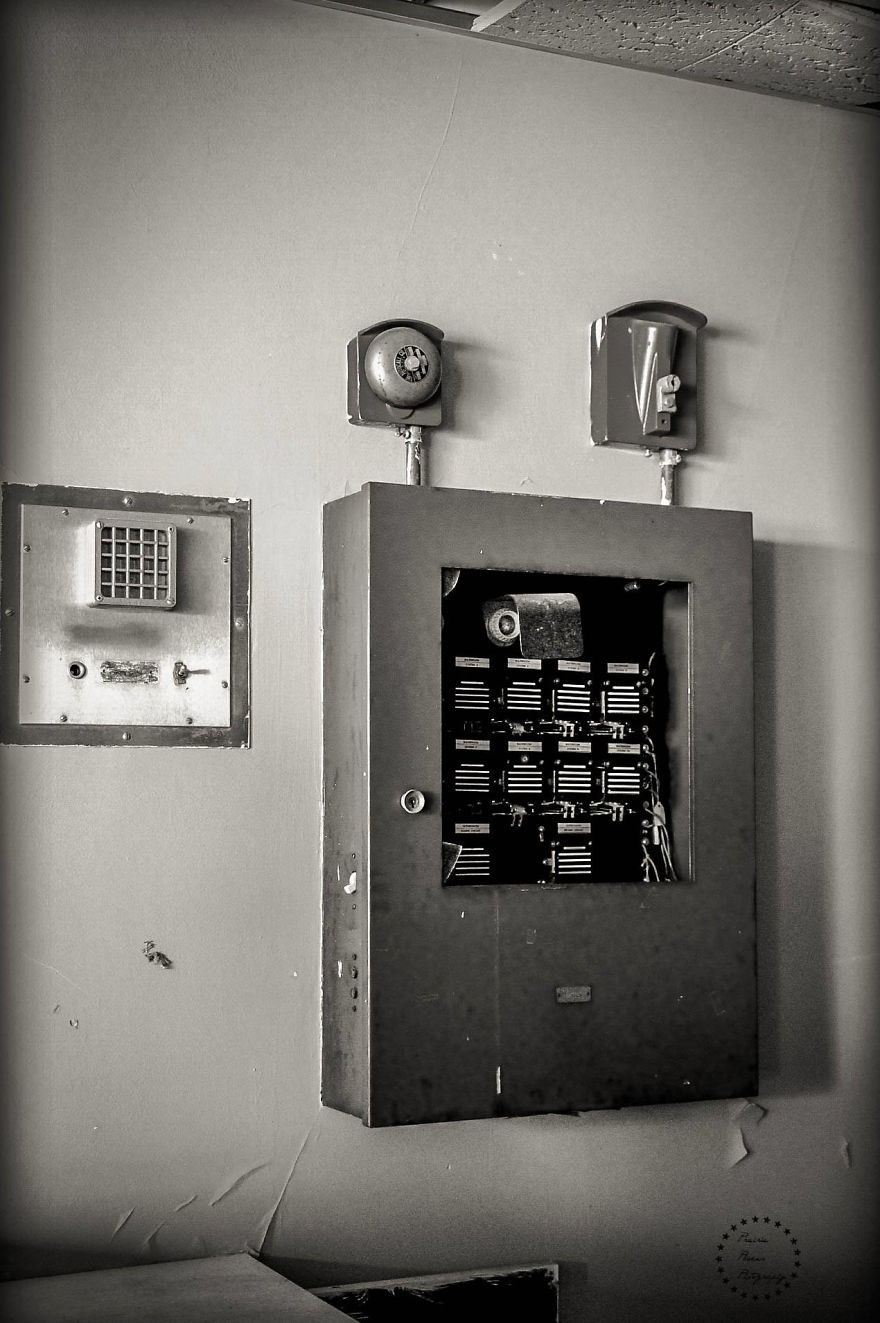 Hospital At Abandoned Cold War Afb In Montana