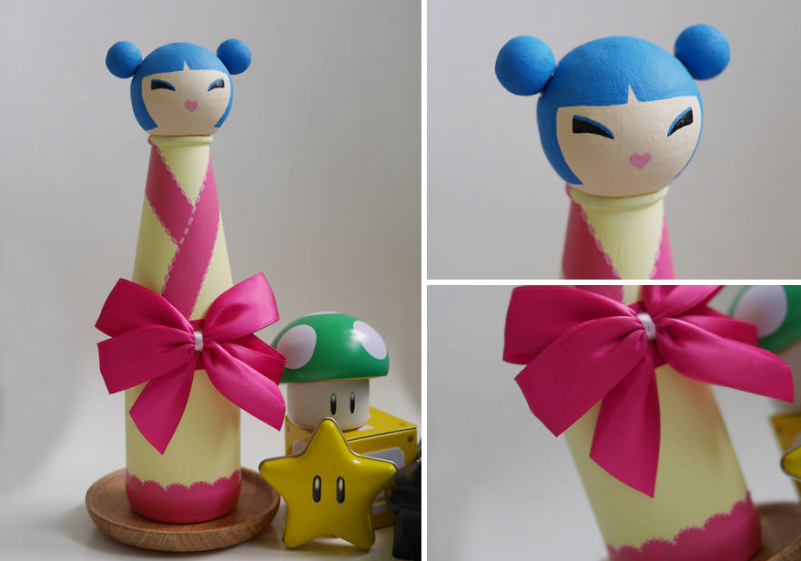 I Collected Glass Bottles And Ended Up Creating Japanese Dolls I Collected Glass Bottles And Ended Up Creating Japanese Dolls