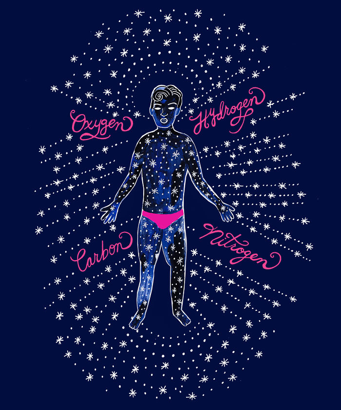 I Illustrated Some Of The Freaking Amazing Ways We Are Always Connected To The Universe And All Life On Earth