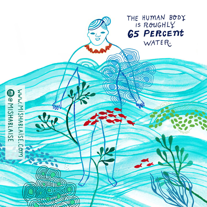 I Illustrated Some Of The Freaking Amazing Ways We Are Always Connected To The Universe And All Life On Earth