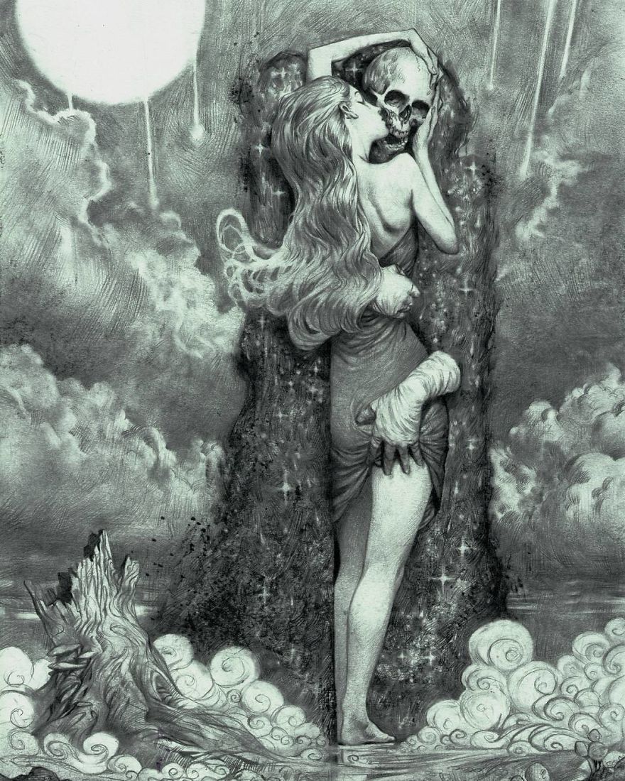 I Love To Try And Capture Dream Like Images In Pencil