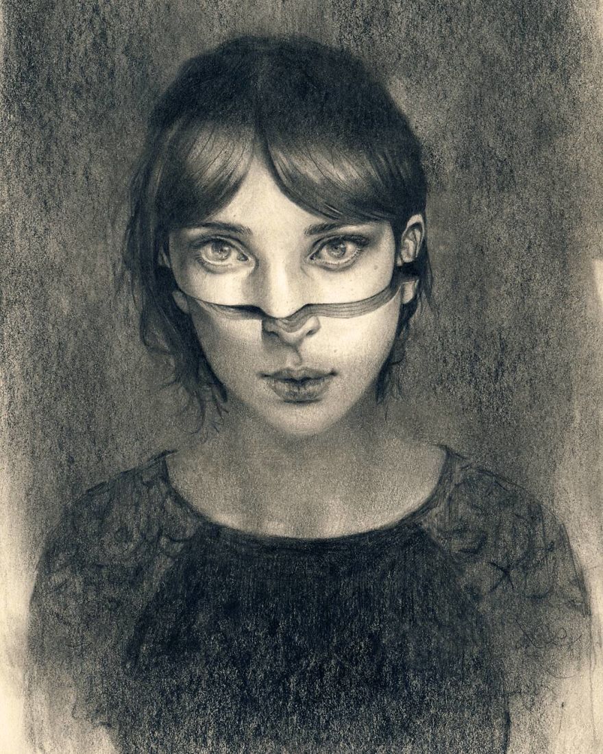 I Love To Try And Capture Dream Like Images In Pencil