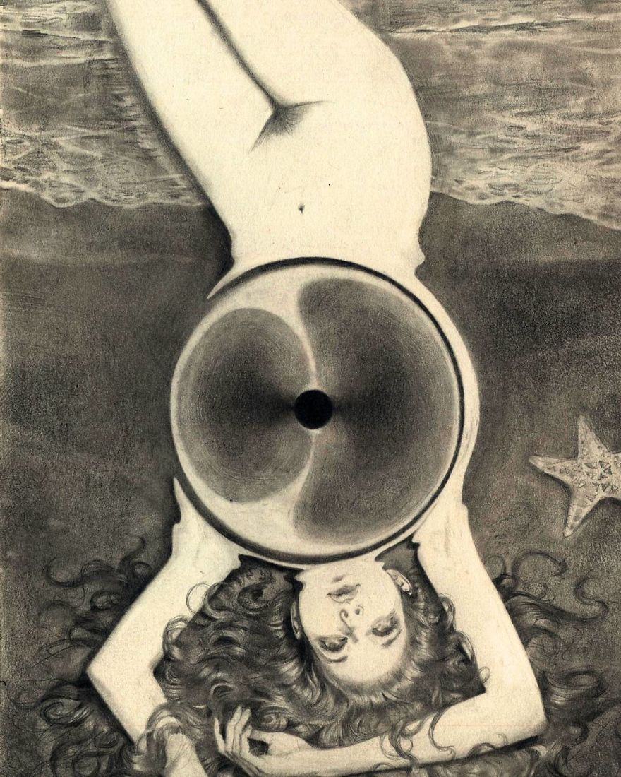 I Love To Try And Capture Dream Like Images In Pencil