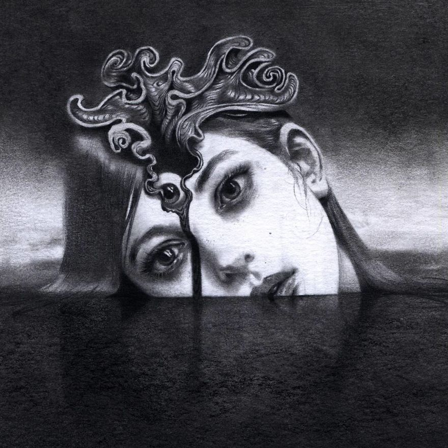 I Love To Try And Capture Dream Like Images In Pencil