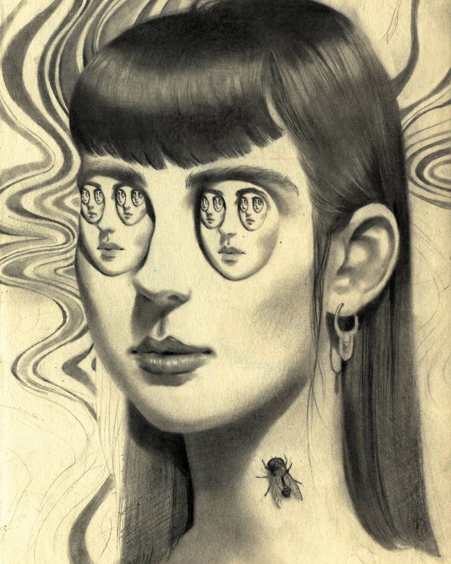 I Love To Try And Capture Dream Like Images In Pencil