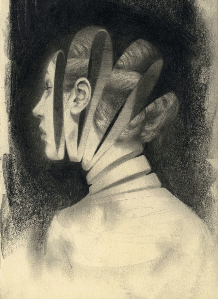 I Love To Try And Capture Dream Like Images In Pencil