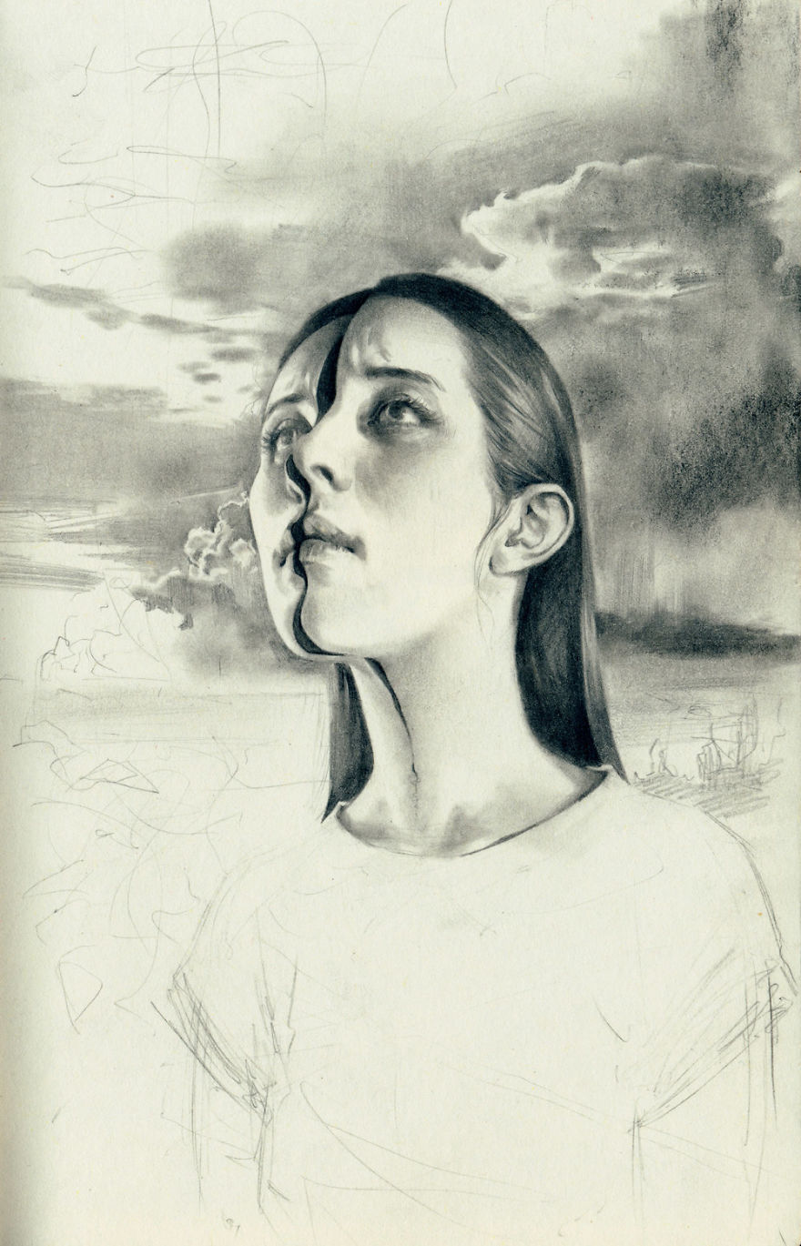 I Love To Try And Capture Dream Like Images In Pencil