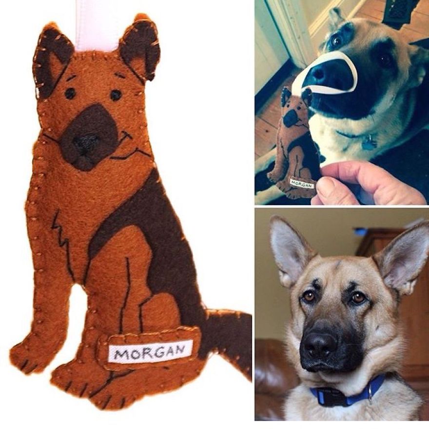 I Make Felt Ornaments And Keychains Designed To Look Like Your Dogs. I Make Felt Ornaments And Keychains Designed To Look Like Your Dogs.