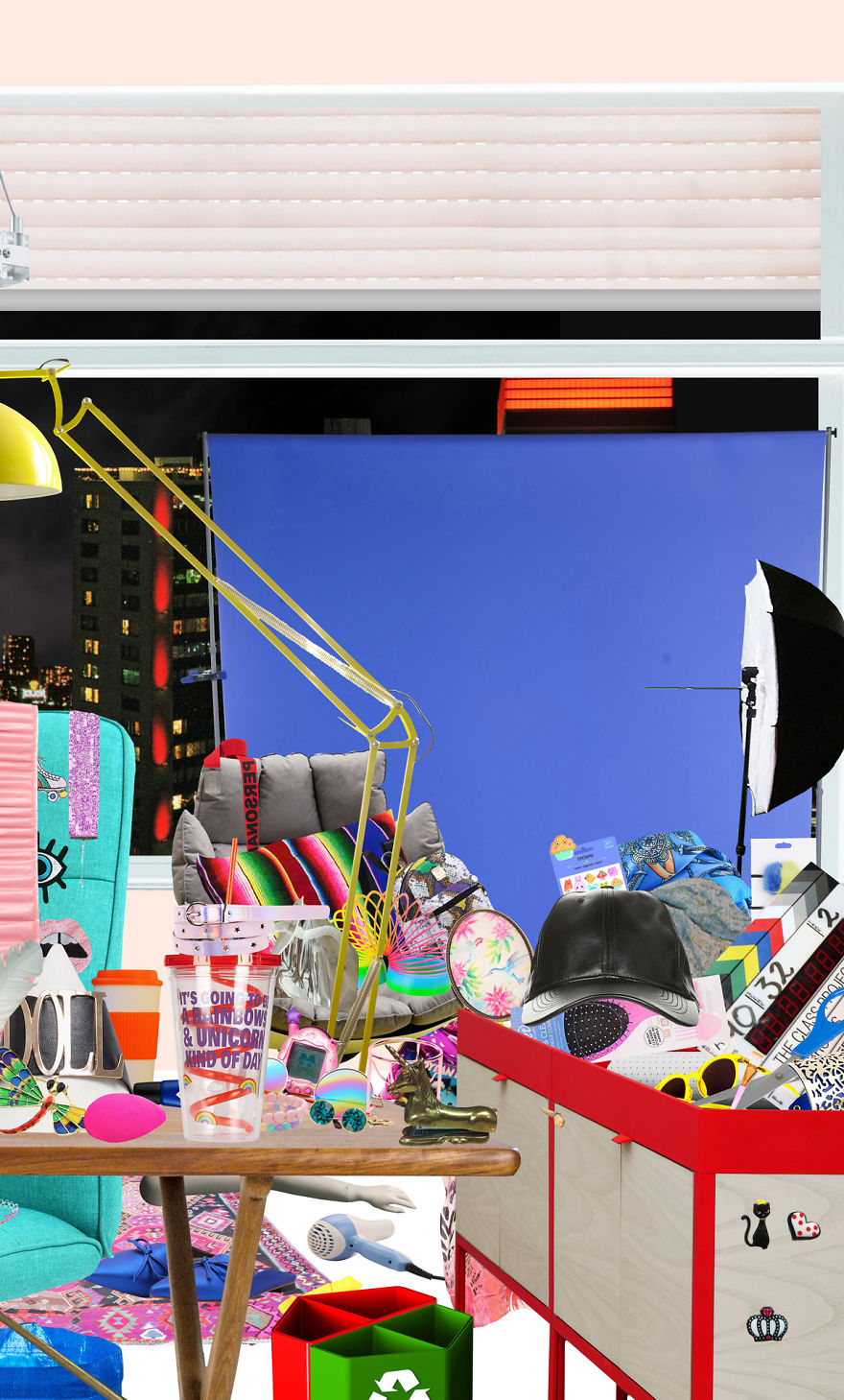 I Spent Two Months Making This 4-story Apartment Collage