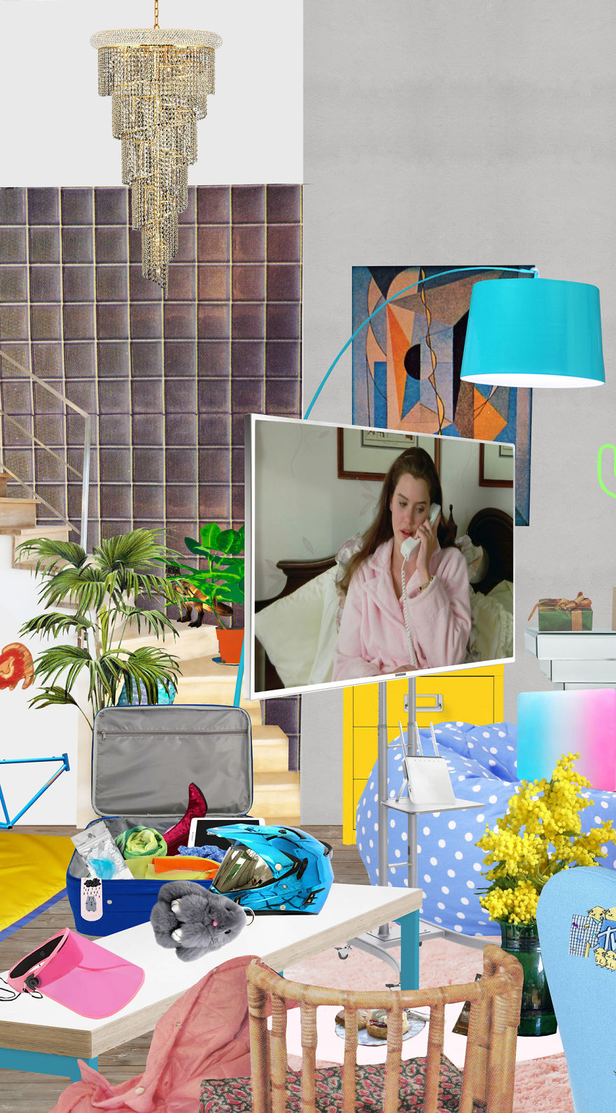 I Spent Two Months Making This 4-story Apartment Collage