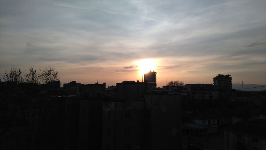 I Started Looking Up At The Sky And Guess What I Saw