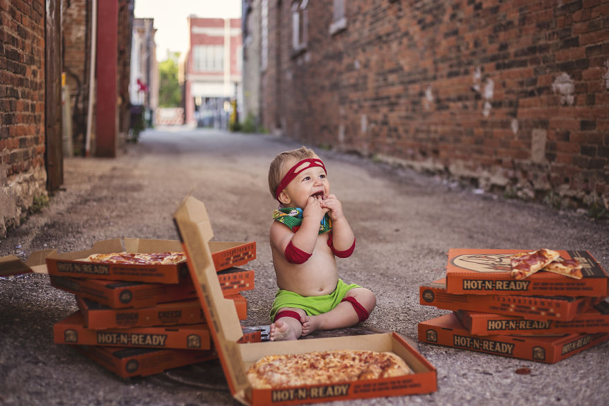 I Surprised My Husband With A TMNT Newborn Photoshoot I Surprised My Husband With A TMNT Newborn Photoshoot