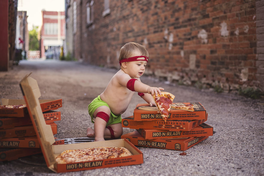 I Surprised My Husband With A TMNT Newborn Photoshoot I Surprised My Husband With A TMNT Newborn Photoshoot