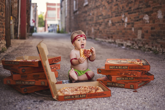 I Surprised My Husband With A TMNT Newborn Photoshoot