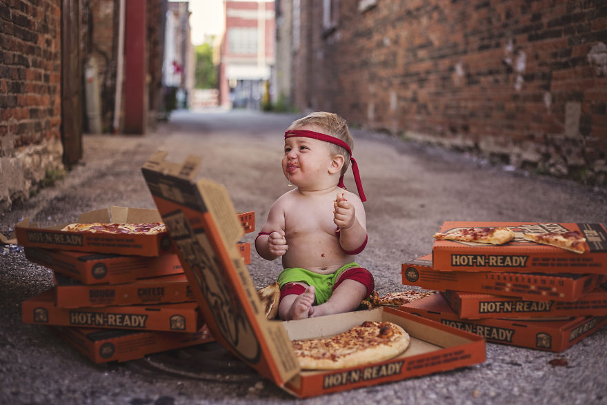 I Surprised My Husband With A TMNT Newborn Photoshoot I Surprised My Husband With A TMNT Newborn Photoshoot