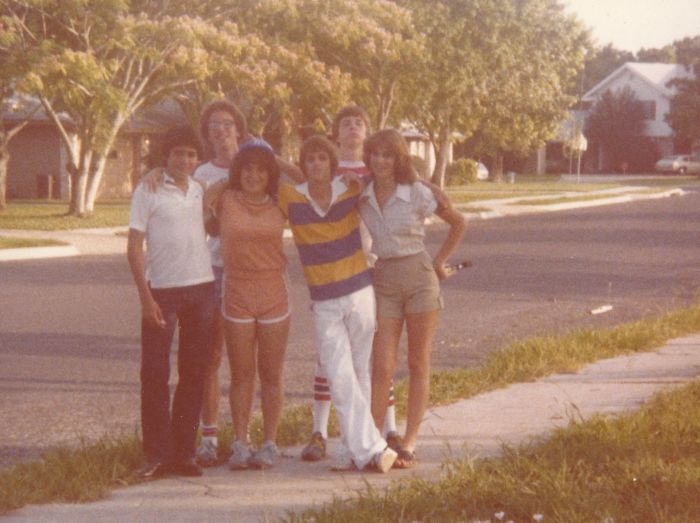 Taken In 1980. I'm The One In The Peach Terrycloth Short Set Complete With A Bad Perm And A Plastic Baseball Cap