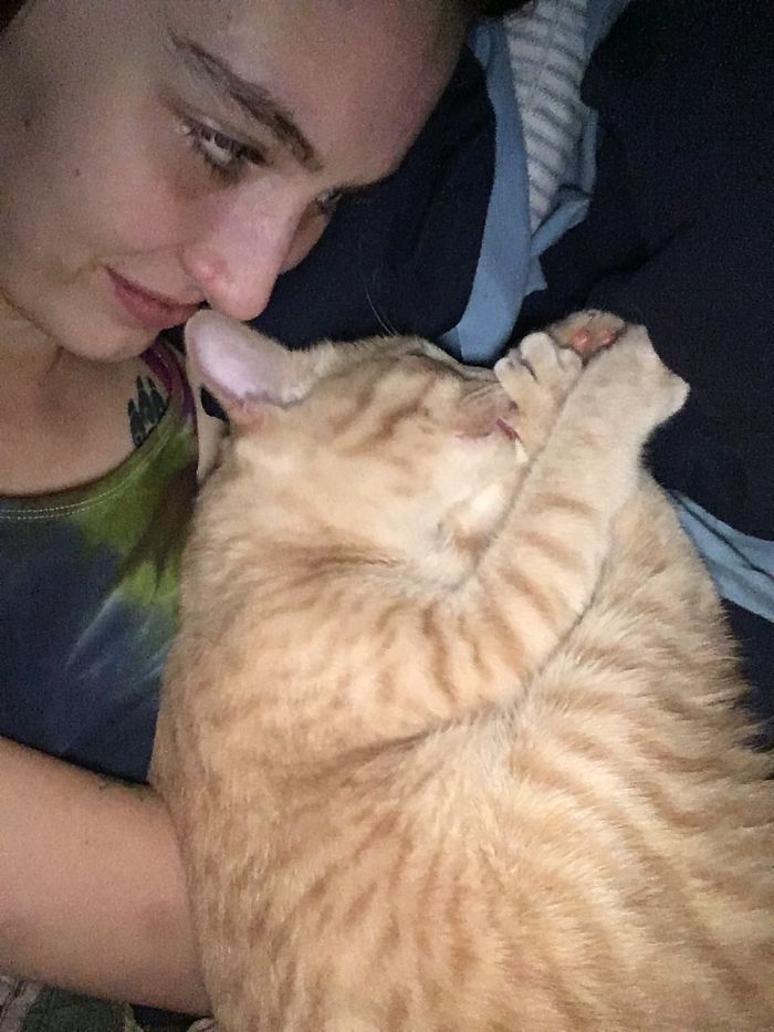 Toby Sucks On His Toes Like A Human Baby.