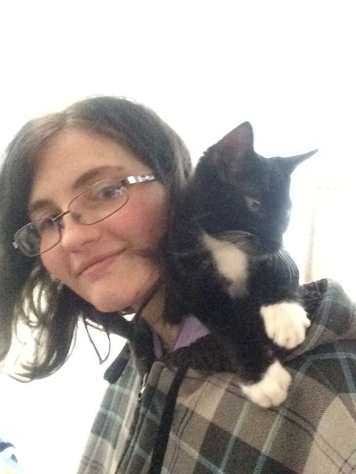 Older Photo, But Boots Here Still Thinks He's A Parrot