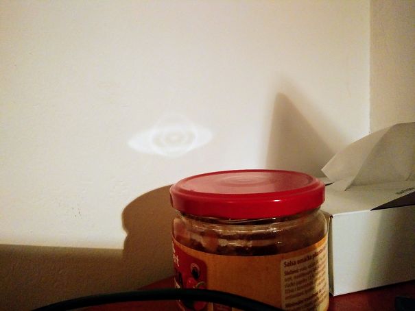 A Shadow That Looks Like Saturn