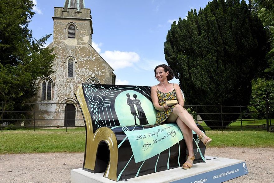 Jane Austen Fans Invited To Sit With, And On, Her Most Famous Works
