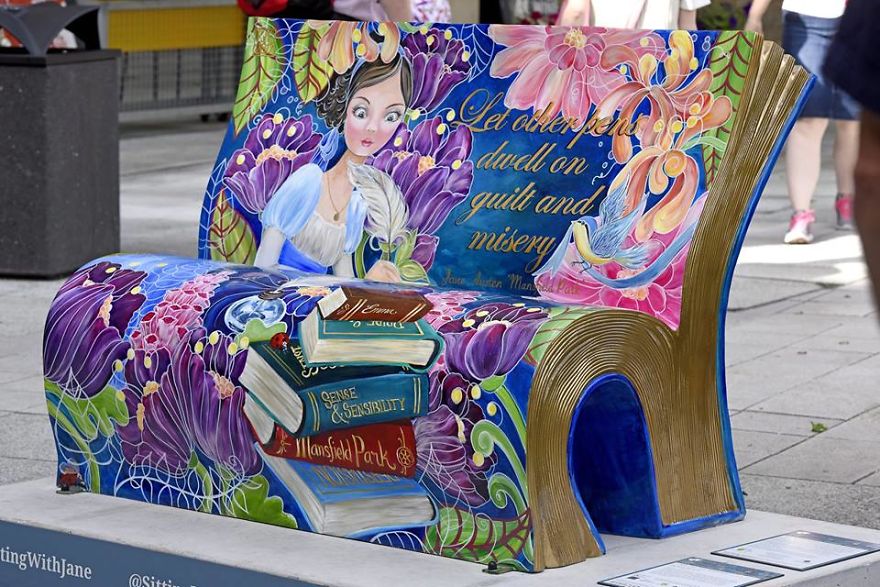 Jane Austen Fans Invited To Sit With, And On, Her Most Famous Works