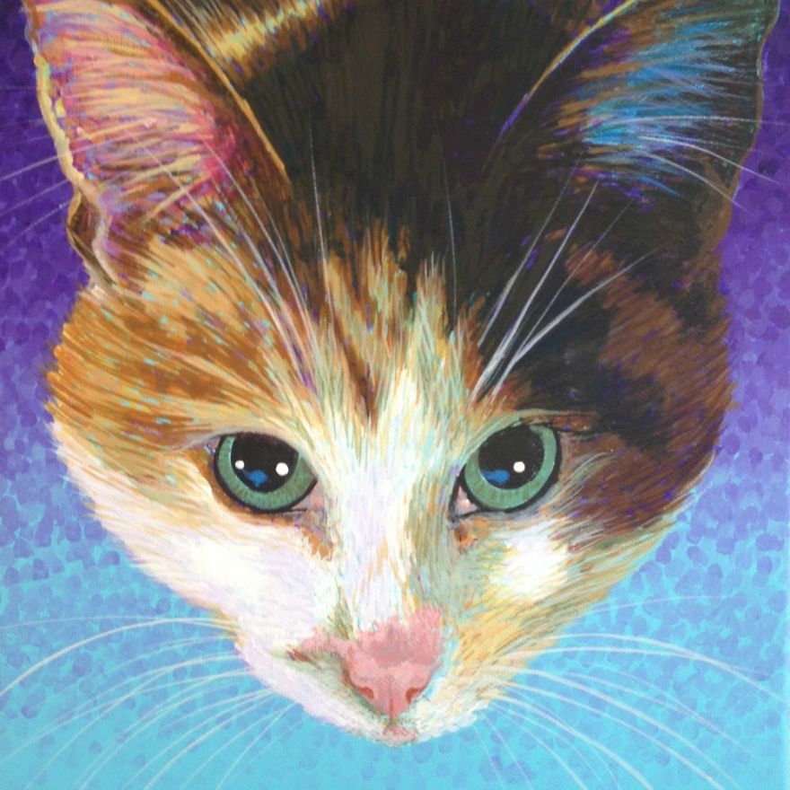 These Stunning Pet Portraits Are Painted From The Pet Owners Phone Photos! These Stunning Pet Portraits Are Painted From The Pet Owners Phone Photos!