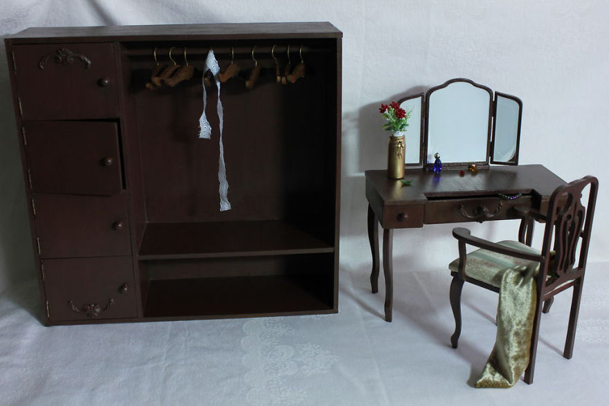 Luxurious Scale: Miniature Furniture 1:12 By Marina Ponomareva
