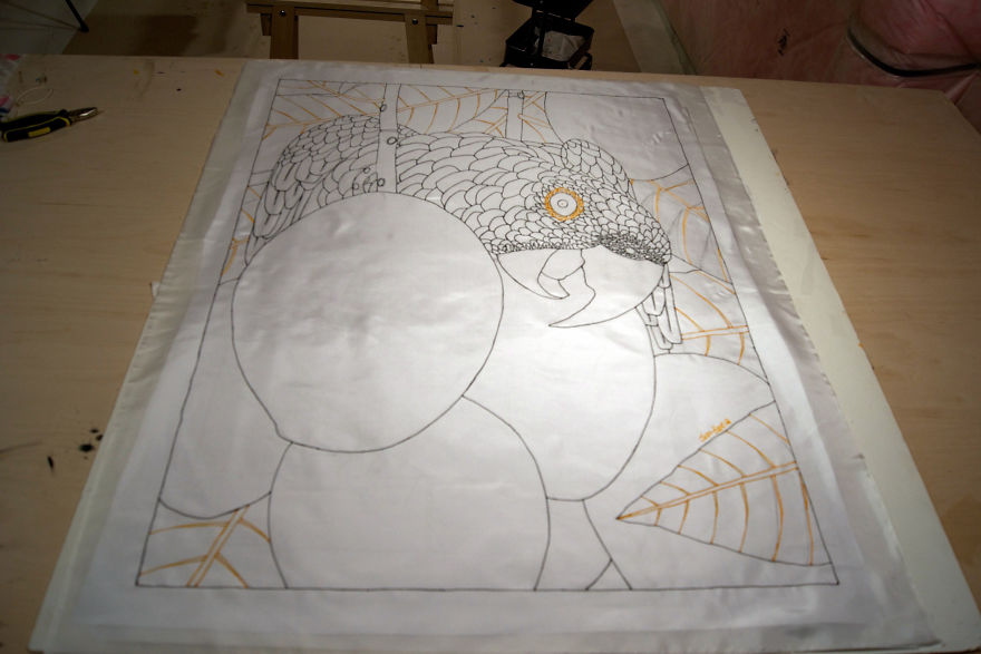 I Created This Painting After Seeing The St. Lucia Amazon Parrot In The Wild. I Tried To Capture A Little Of That Beautiful Moment.