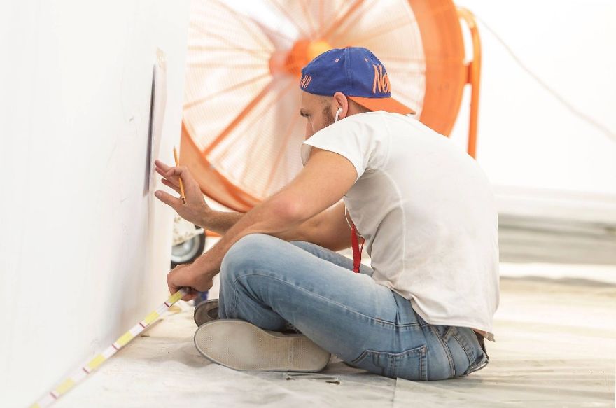 I Created This Giant Sketch