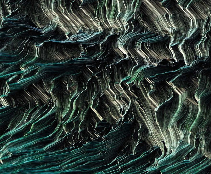 Matteo Mauro Generative Landscape Paintings