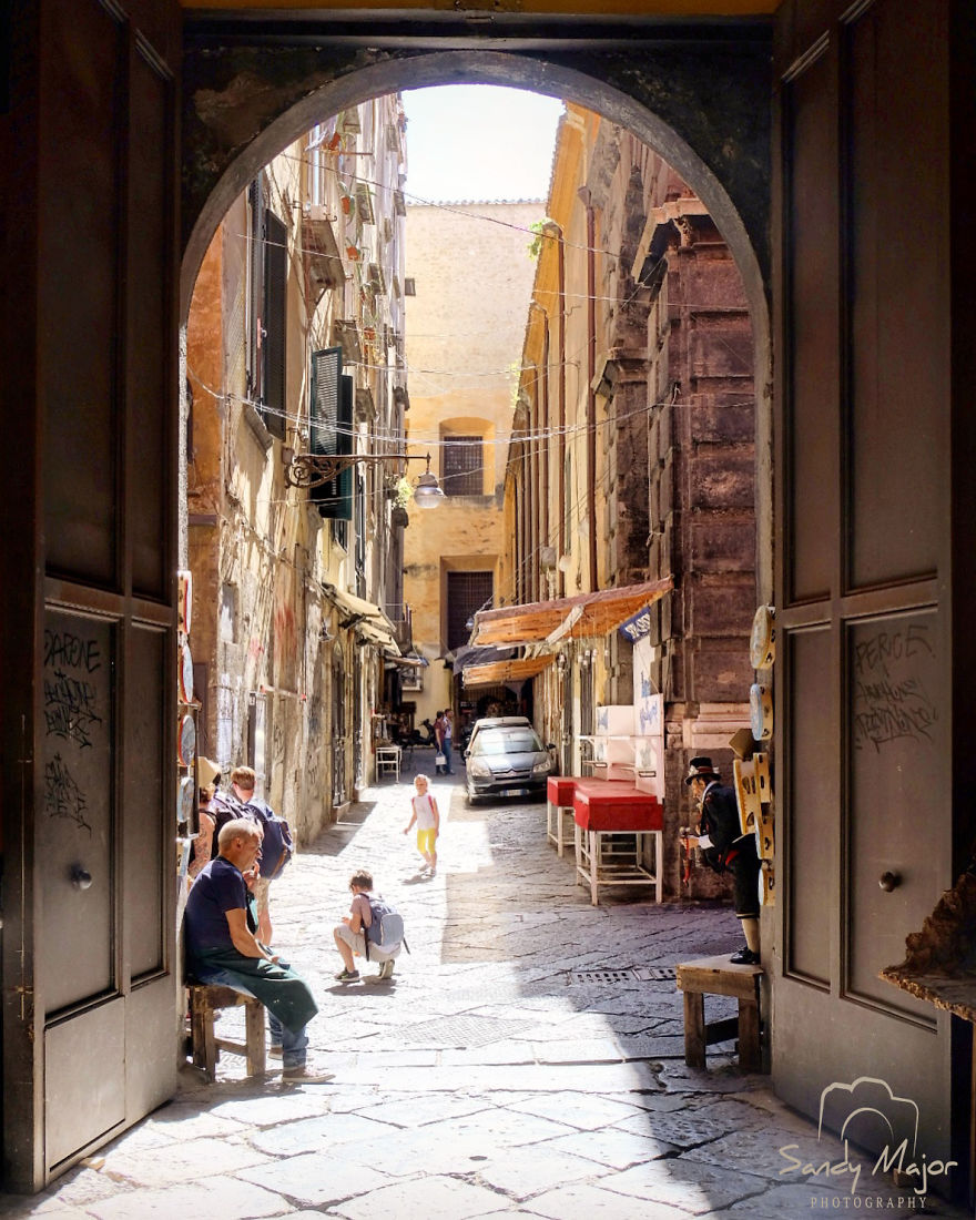 An Open View - Naples, Italy